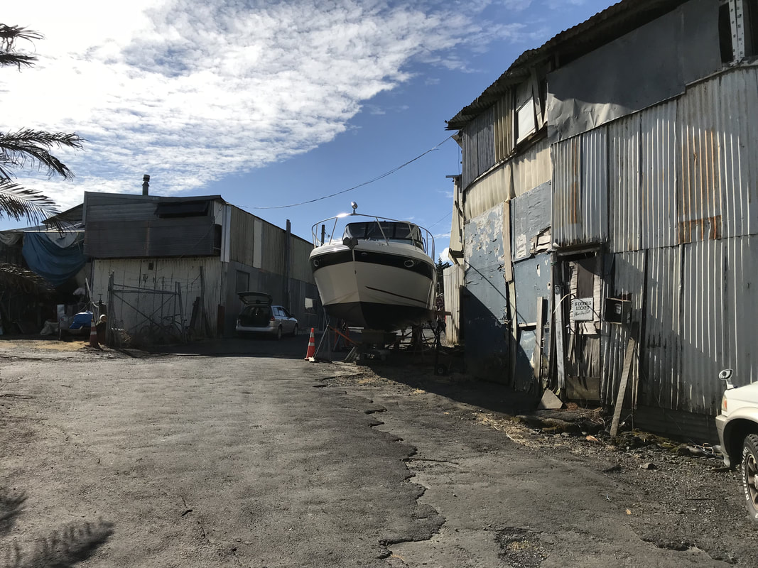 Boat at the yard